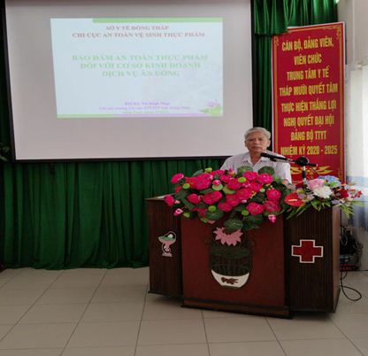 Tập huấn kiến thức về An toàn thực phẩm cho  các cơ sở kinh doanh dịch vụ ăn uống