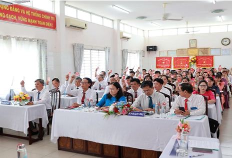 Đảng bộ Đảng bộ Trung tâm Y tế: Tổ chức Đại hội Đảng viên lần thứ XVI, nhiệm kỳ 2025 - 2030